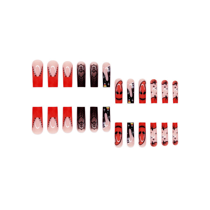 Halloween-Themed Press-On Nail Extensions Stornfield