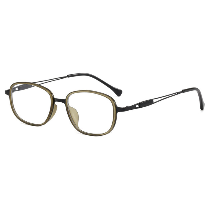 Fashionable sunglasses with square frame and slim metal frame Stornfield
