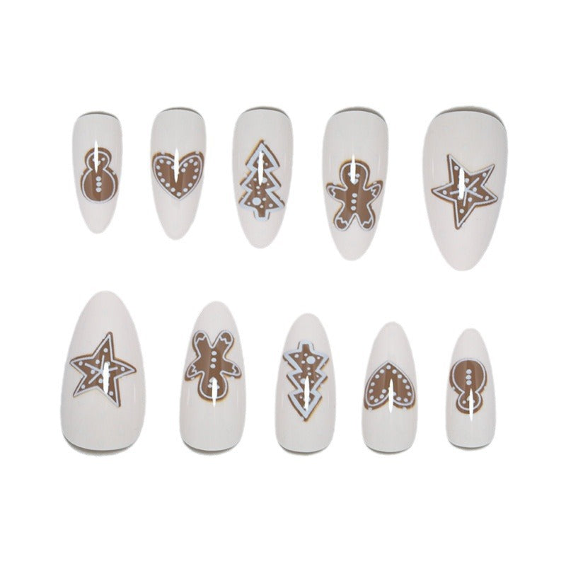 Festive Themed Press-On Nail Set Stornfield