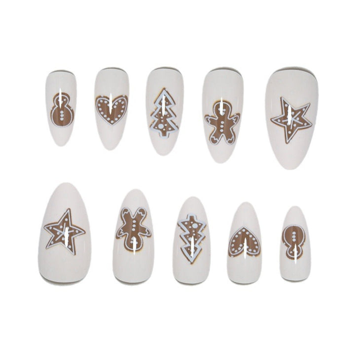 Festive Themed Press-On Nail Set Stornfield