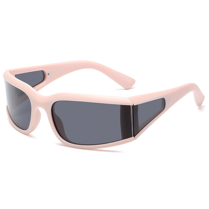 Women's sports sunglasses with particularly ergonomic design and side glare protection Stornfield