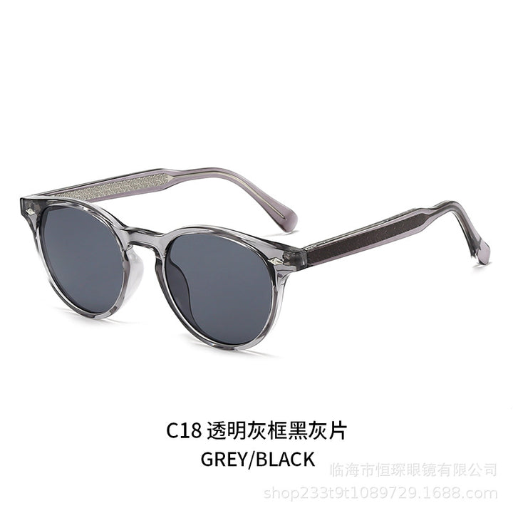 Women round sunglasses in stylish retro design Stornfield