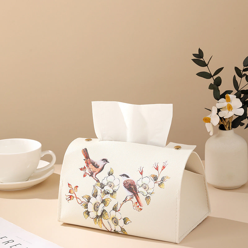 Artistic Floral Tissue Box Cover Stornfield