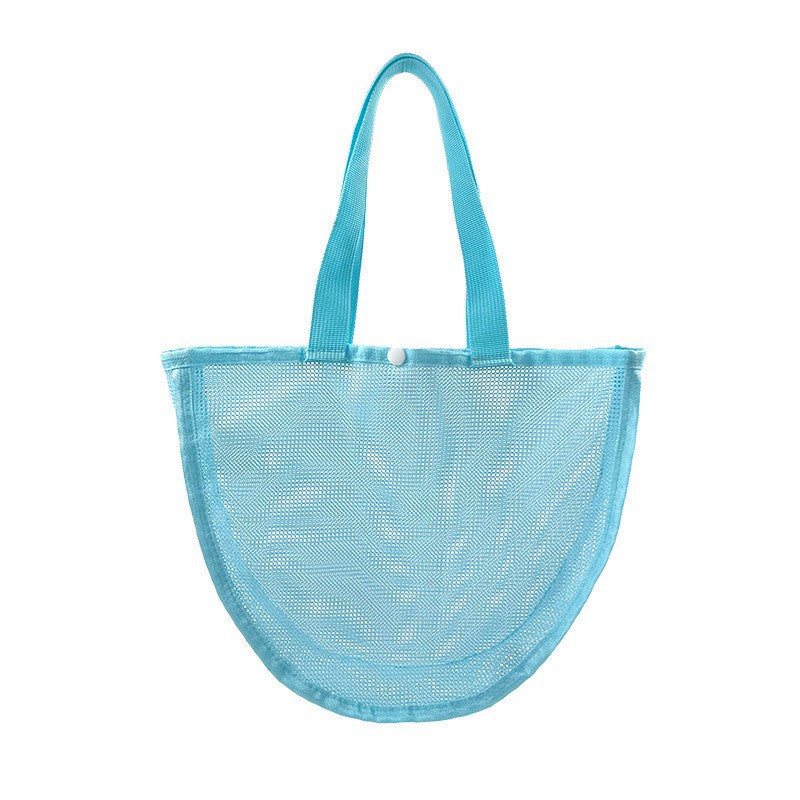 Versatile Beach Bag In Airy Mesh Design Stornfield