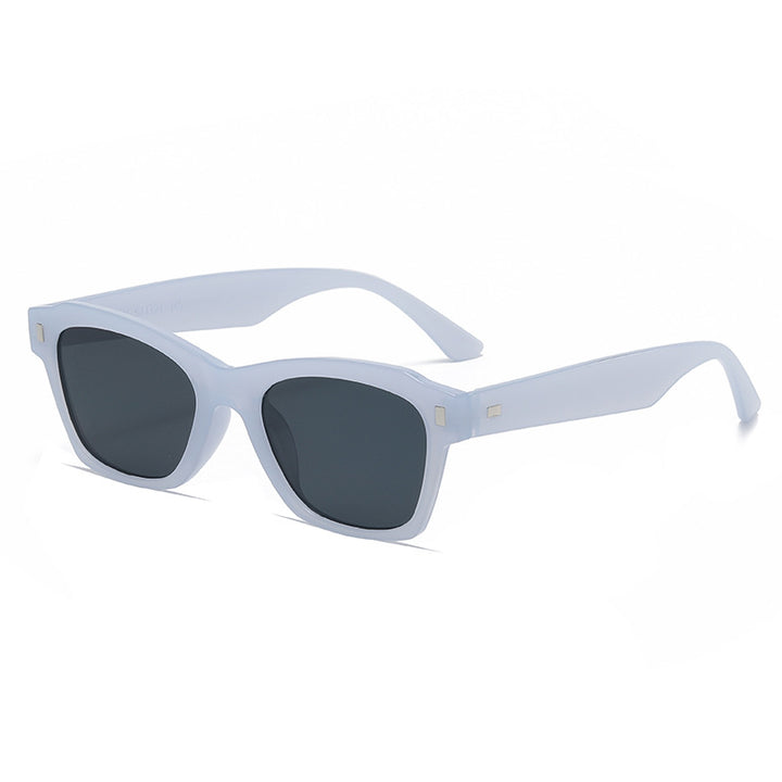 Women's fashionable sunglasses with transparent frame and high-quality UV protection Stornfield