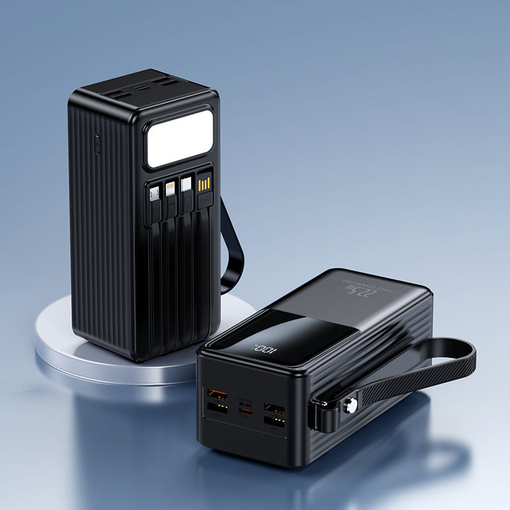 Multifunctional power bank with LED lighting Stornfield