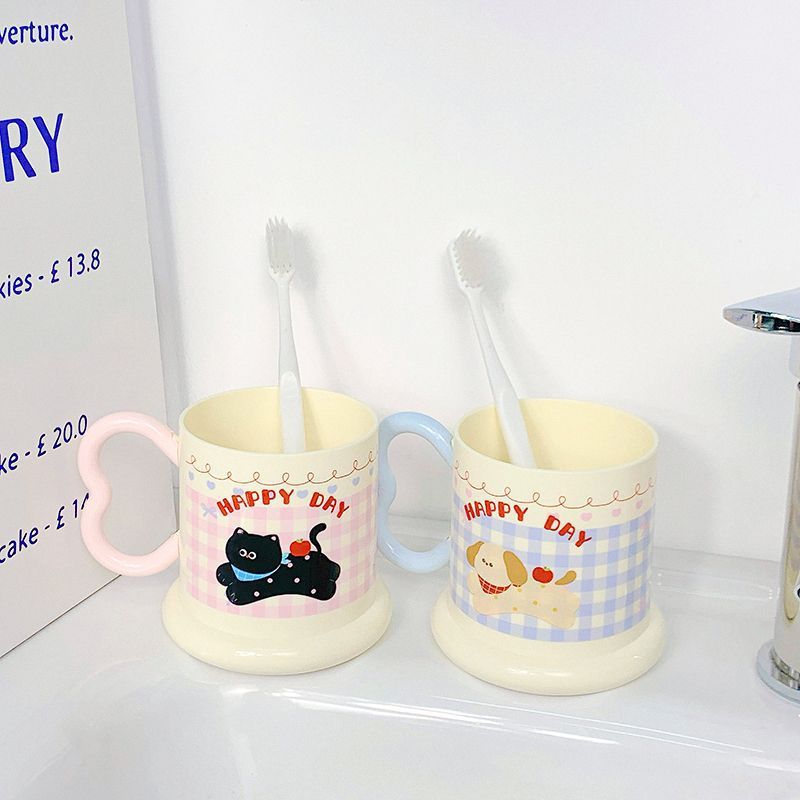 Ceramic mug with playful puppy motif Stornfield