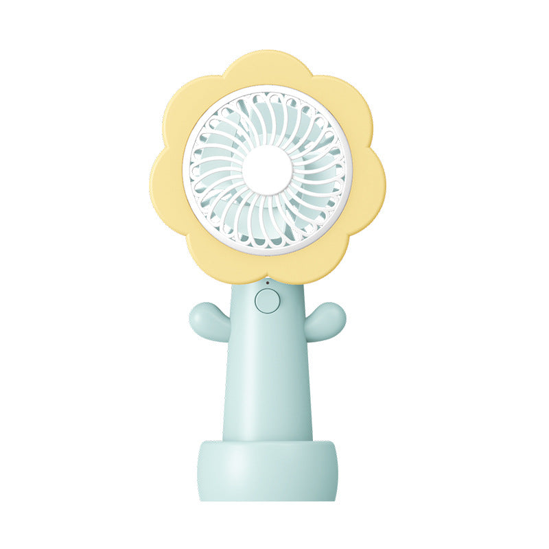 Women Portable Flower Fan Stornfield
