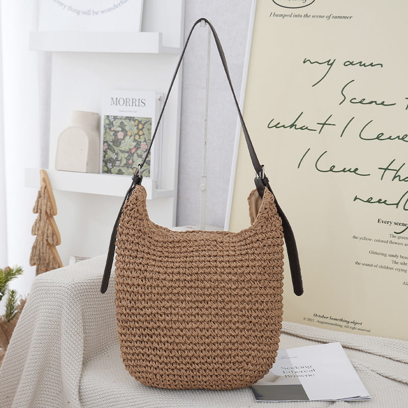 Woven Natural Material Handbag Stornfield