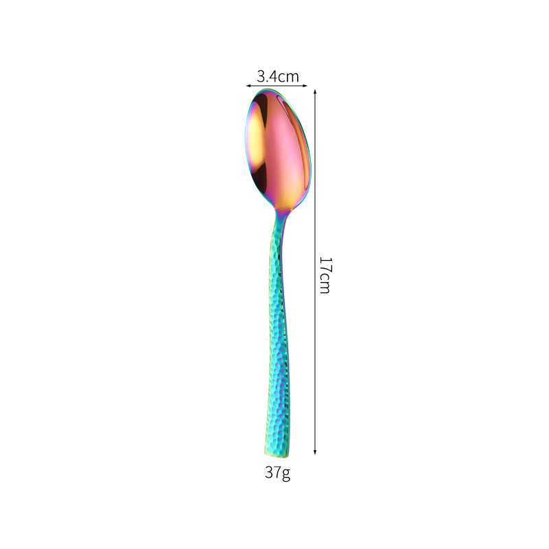 Elegant spoon with unique surface design Stornfield
