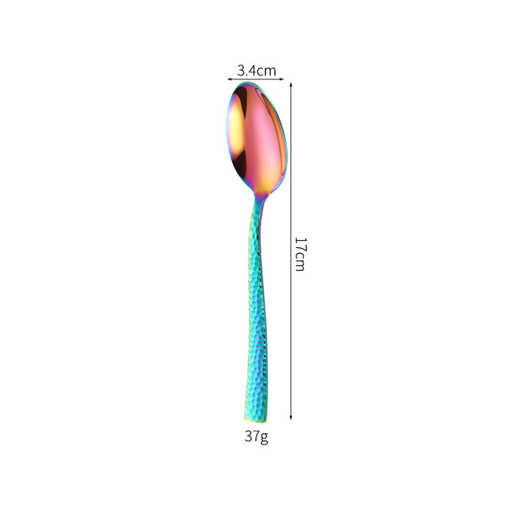 Elegant spoon with unique surface design Stornfield