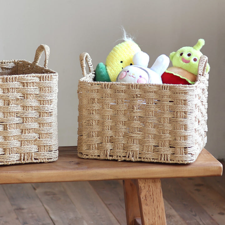Handwoven storage basket Stornfield