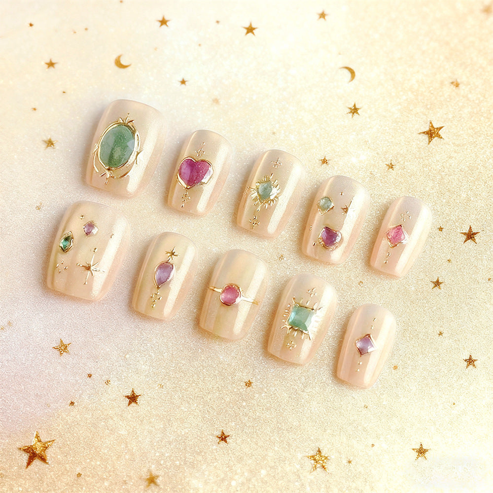 Decorative Press-On Nail Art Collection Stornfield