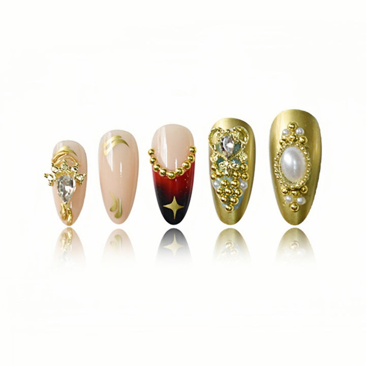 Artistic Resin Nail Art Extensions Stornfield
