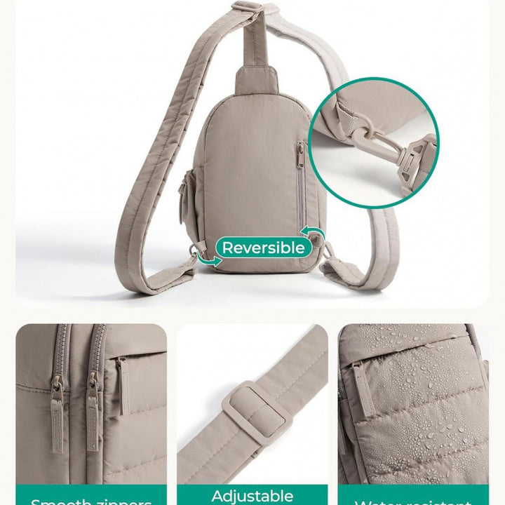 Practical sling bag with multiple compartments Stornfield