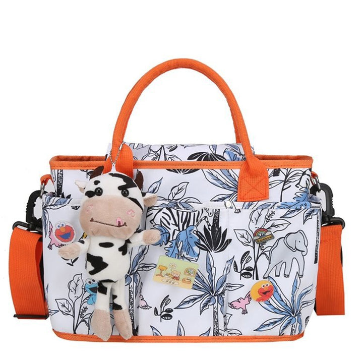 Fun-Themed Multi-Pocket Tote Bag Stornfield