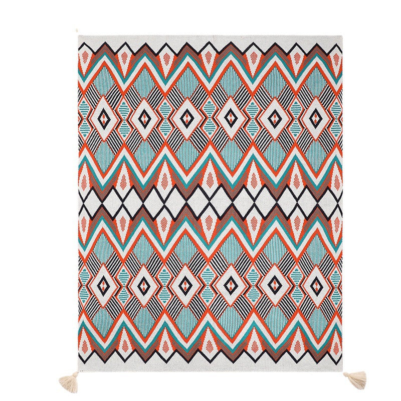 Women's Patterned Snuggle Blanket with Tassels Stornfield