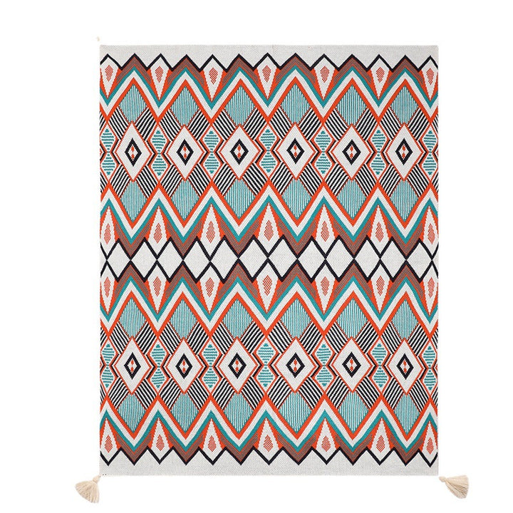 Women's Patterned Snuggle Blanket with Tassels Stornfield