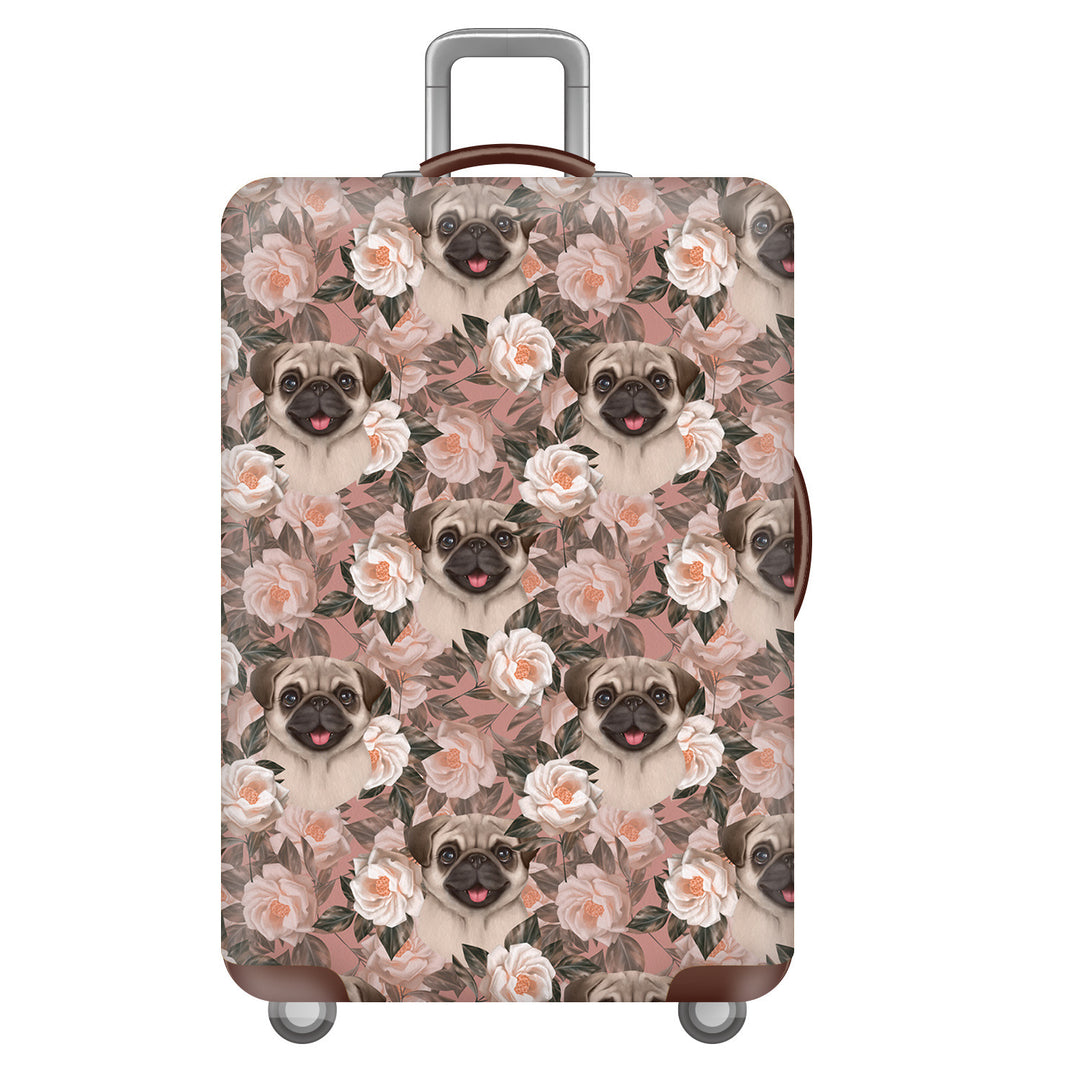 Unisex hard-shell suitcase with funny monster design Stornfield