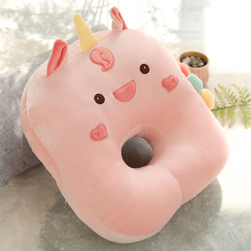 ergonomic neck support pillow with animal ears Stornfield