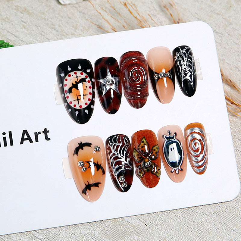Artistic Halloween Nail Tips Stornfield