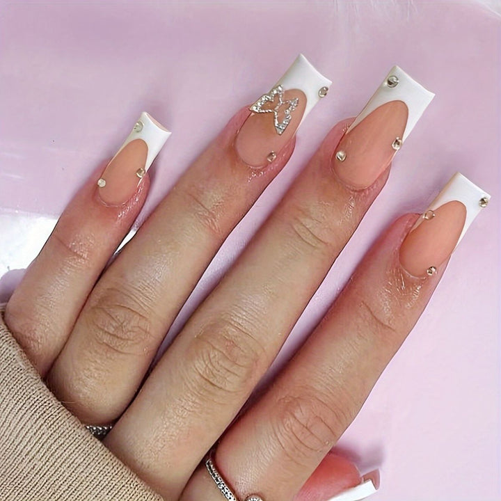 Glamorous Rhinestone Nail Art Stornfield