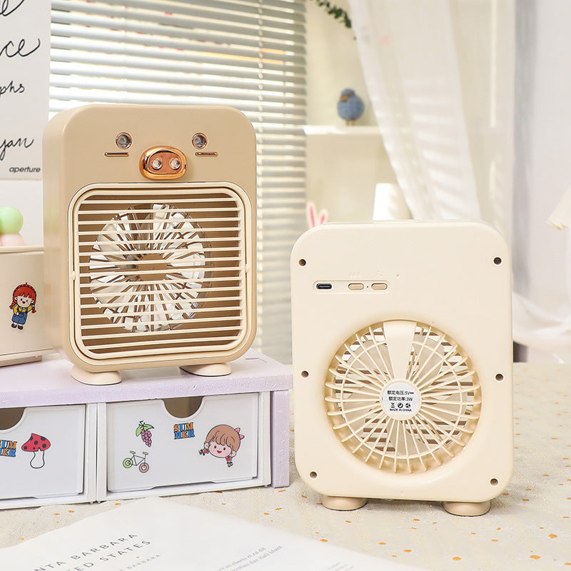 Women's Portable Mini Fan with Animal Design Stornfield