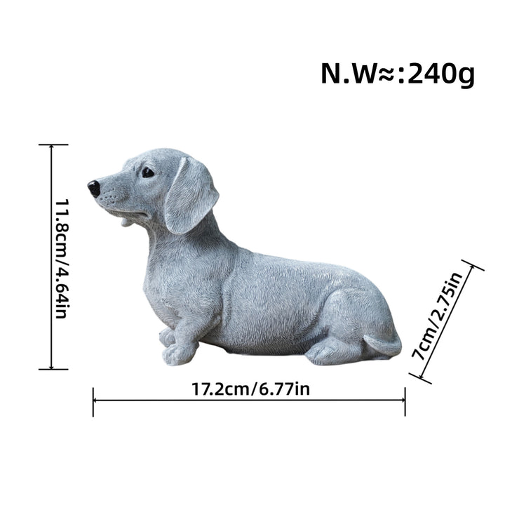Colorful decorative figure of a dog in modern design Stornfield