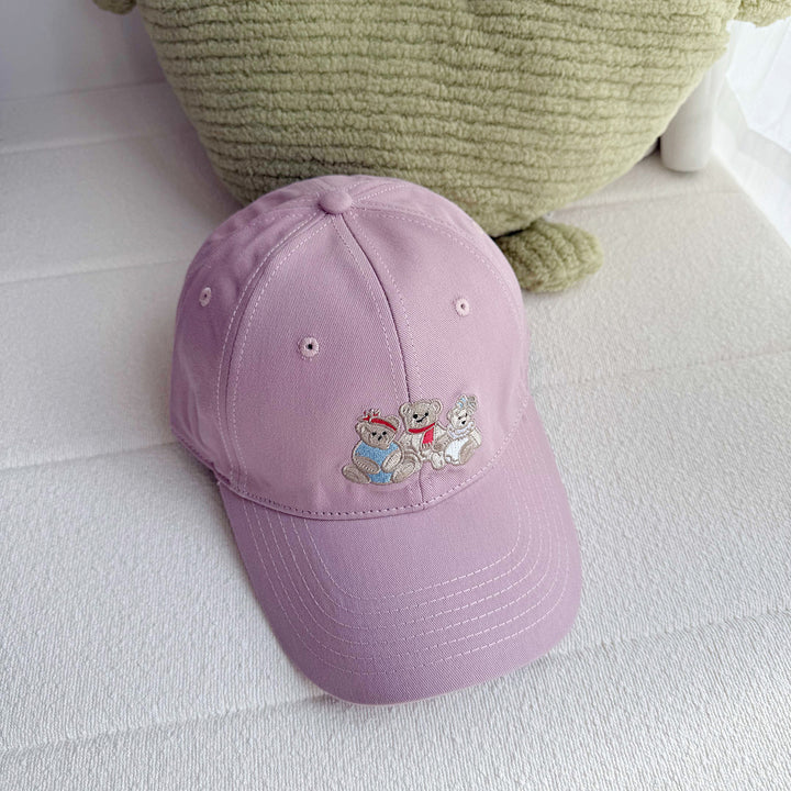 Women's Playful Embroidered Bear Cap Stornfield