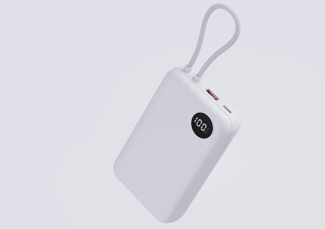 Portable power bank with smart LED display and fast charging function Stornfield