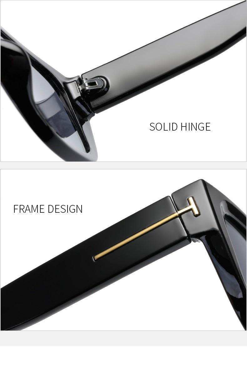 Women's fashionable square sunglasses with elegant frame Stornfield