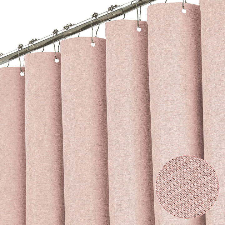 Textured Fabric Shower Curtain Stornfield