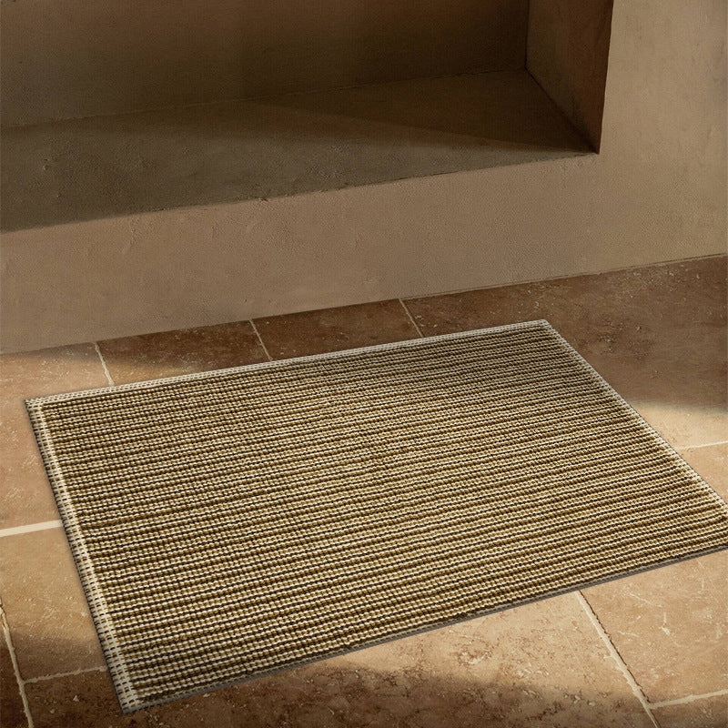 Textured Plush Bathroom Mat