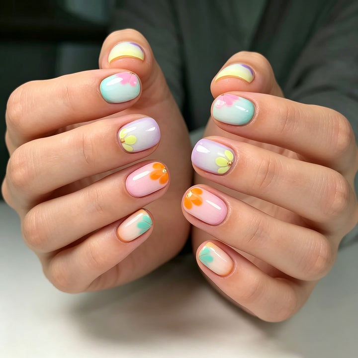 Floral Design Acrylic Nail Kit Stornfield