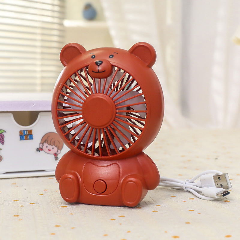 Ladies USB table fan in bear design Stornfield