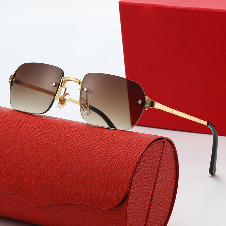 Ladies elegant fashionable sunglasses with high-quality metal frame Stornfield