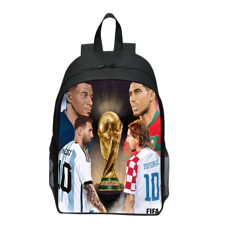 Sporty backpack with Wm trophy design Stornfield