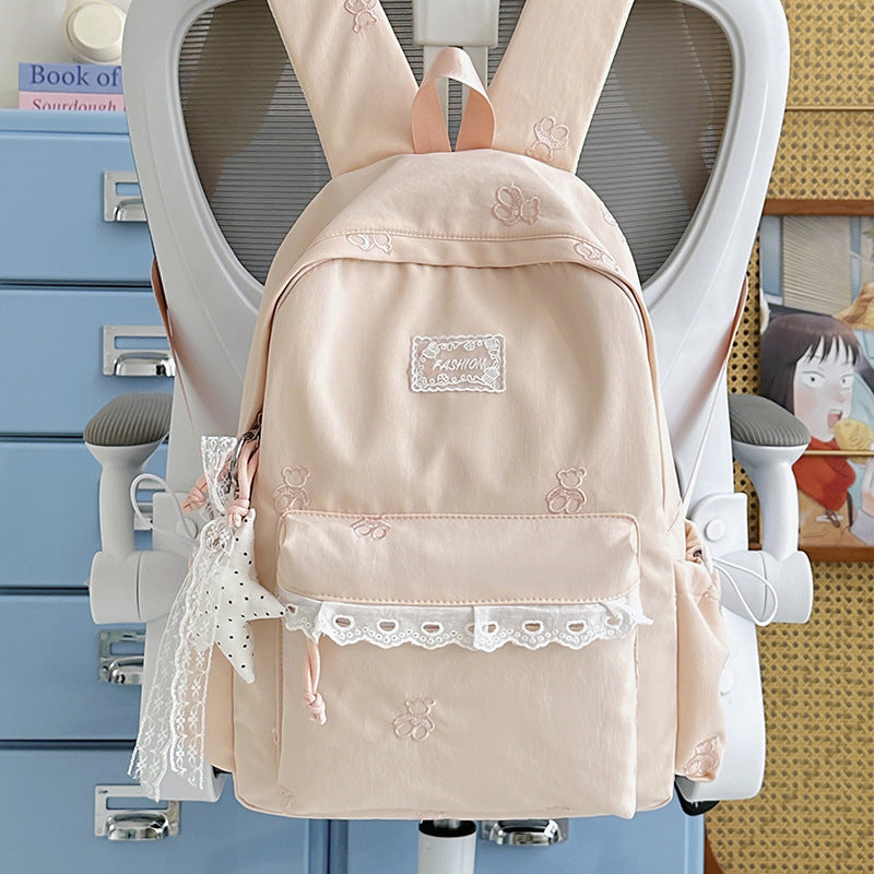 Charming Embroidered Backpack Stornfield