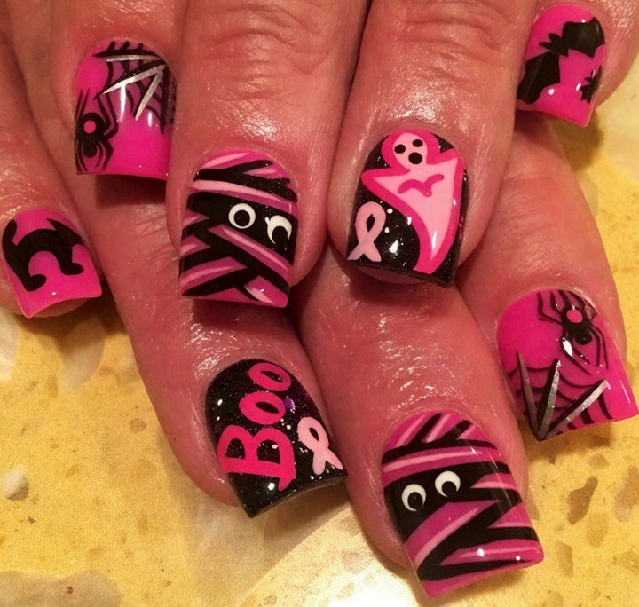 Creative Themed Press-On Nail Set Stornfield
