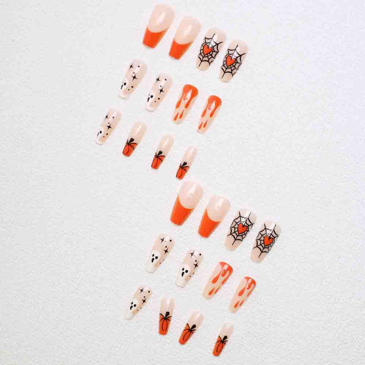 Halloween-Inspired Press-On Nail Art Stornfield