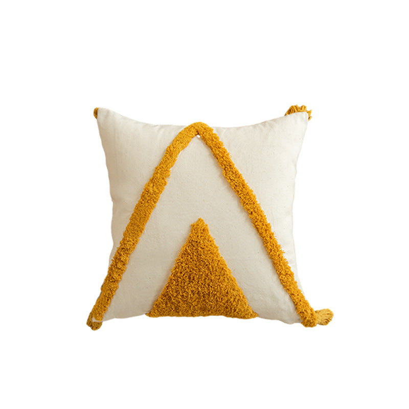 Geometric Pattern Decorative Pillow
