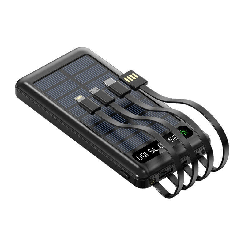 Solar Powerbank with Multifunctional Charging Options Stornfield
