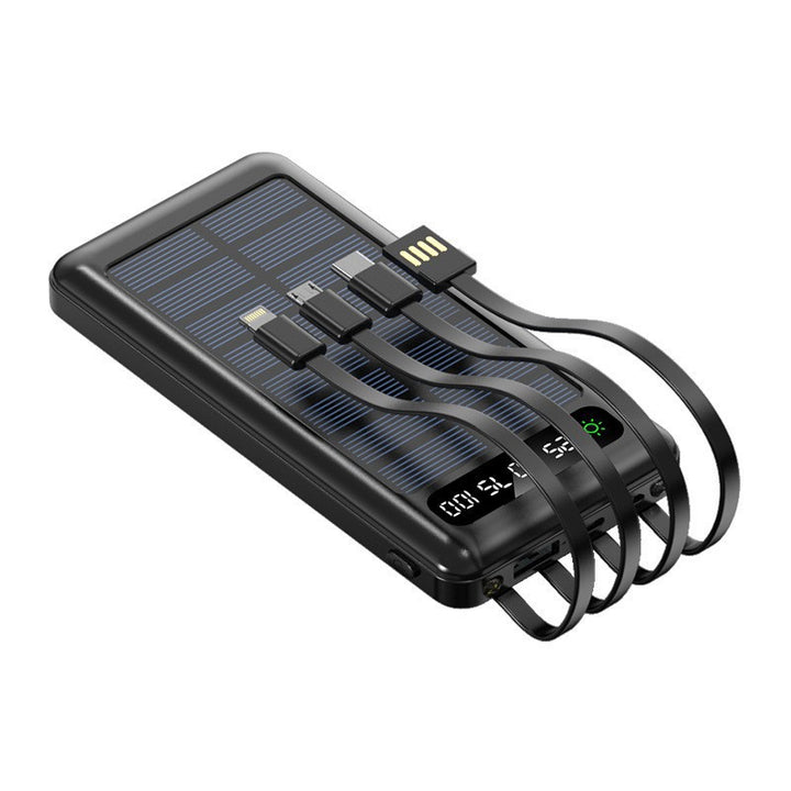 Solar Powerbank with Multifunctional Charging Options Stornfield