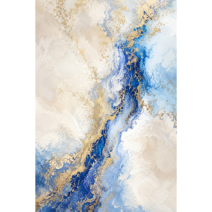 Abstract Oceanic Canvas Artwork
