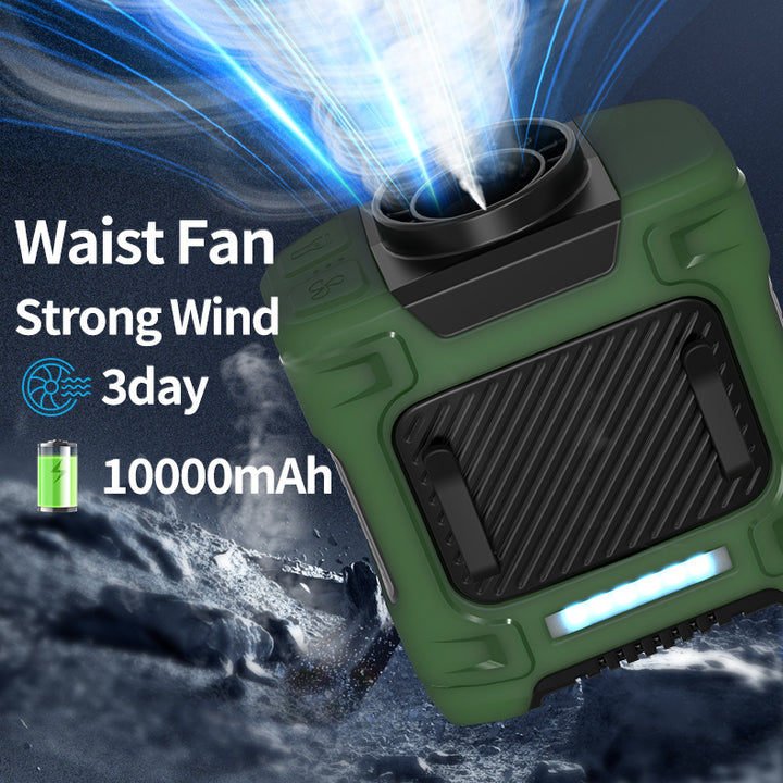 Unisex Portable Waist Fan with Powerful Wind Stornfield