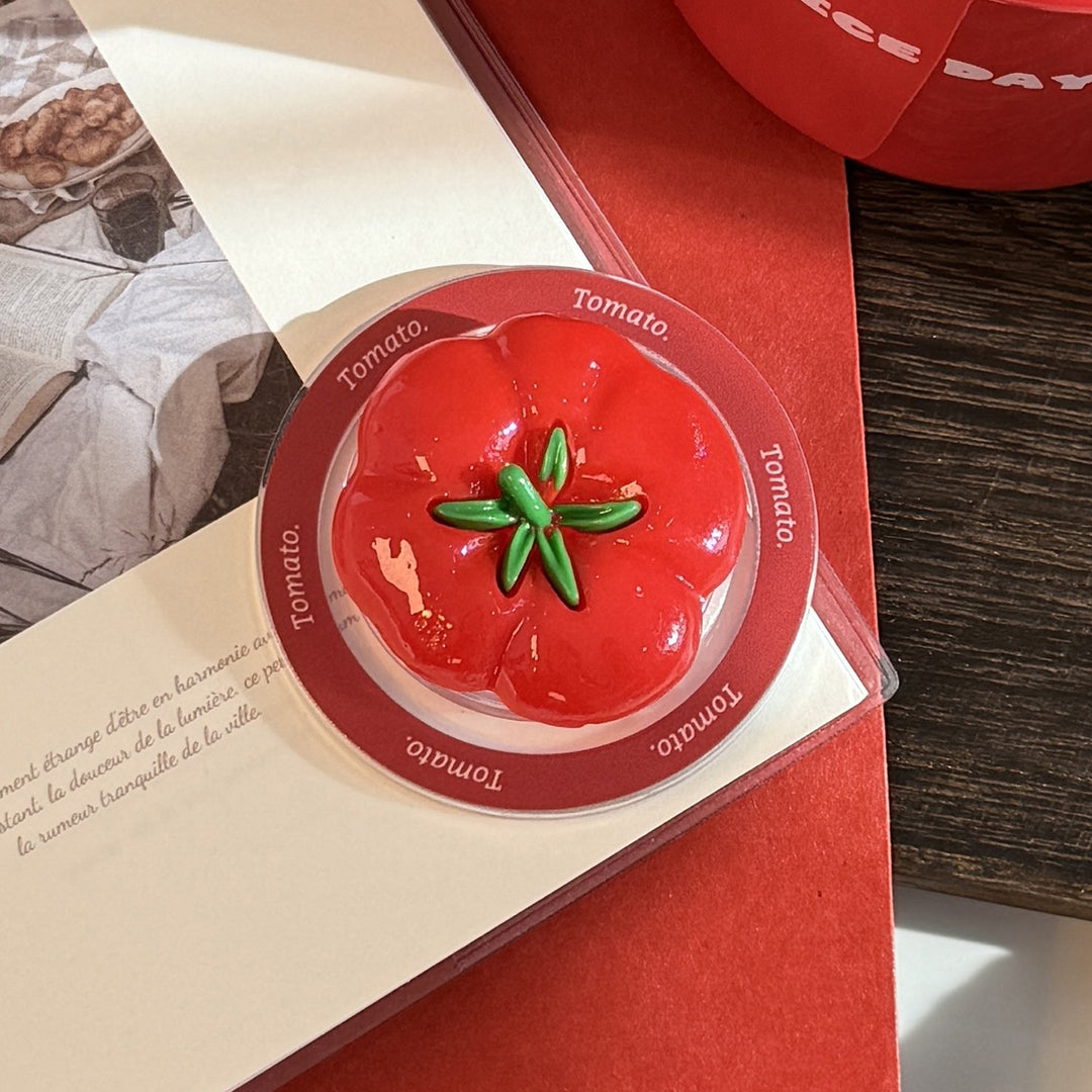 Decorative refrigerator magnet in tomato design Stornfield