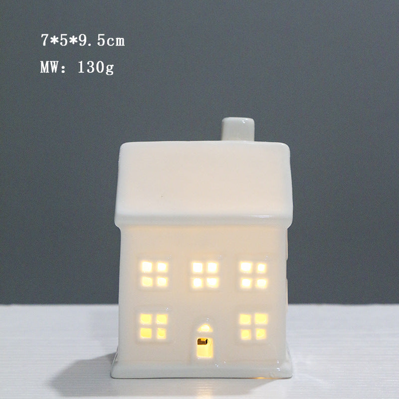 Ceramic House-Shaped Night Light Stornfeild
