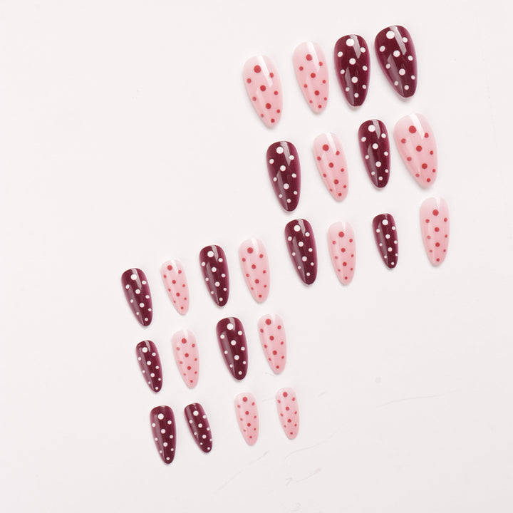 Polka Dot Nail Art Design Stornfield