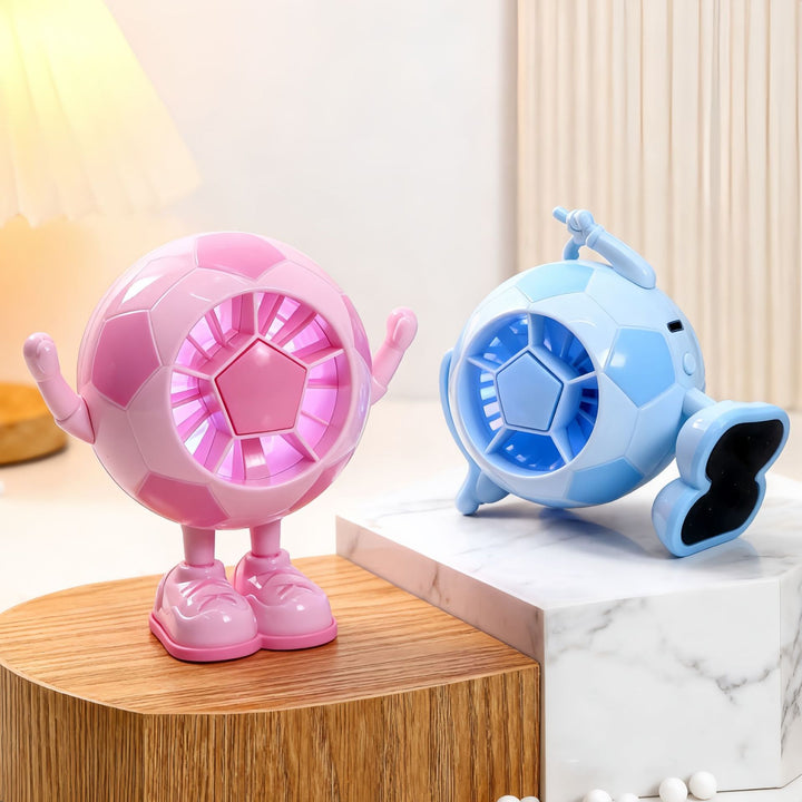 Women Creative Table Fan in Soccer Motif Stornfield