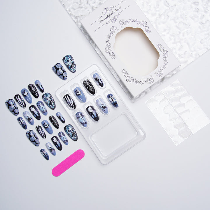 Artificial nail set with creative designs Stornfield